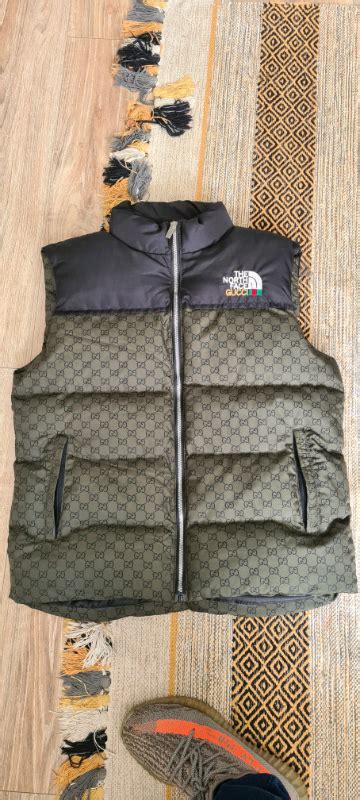 north face gucci body warmer